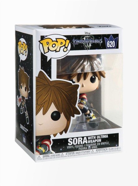 Kingdom Hearts 3 POP! 620 Disney vinylfiguurtje van Sora met Ultima-wapen, 9 cm