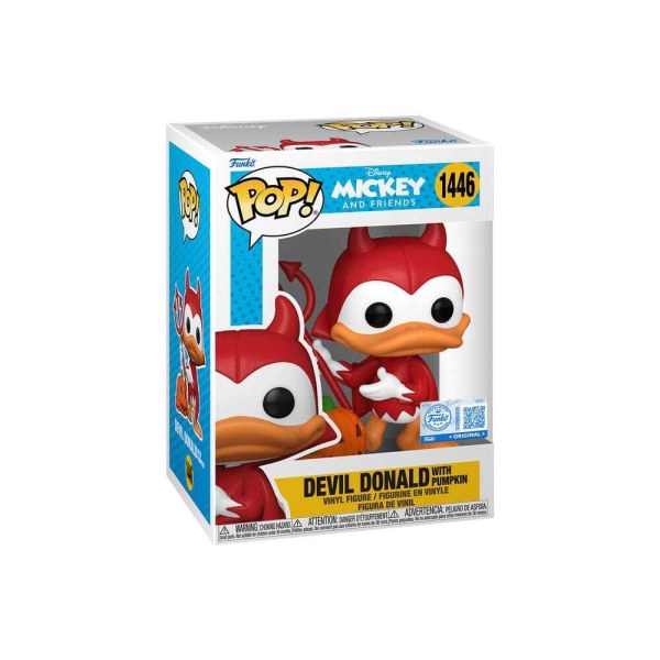 Figuur Pop! 1446 Disney: Duivel Donald met pompoen