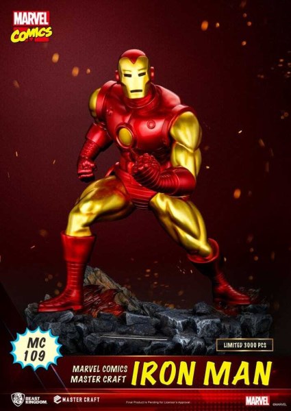 Marvel Comics Master Craft Iron Man beeldje 29 cm