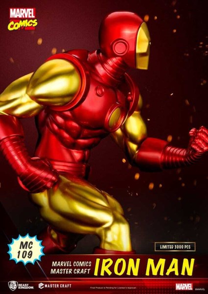 Marvel Comics Master Craft Iron Man beeldje 29 cm