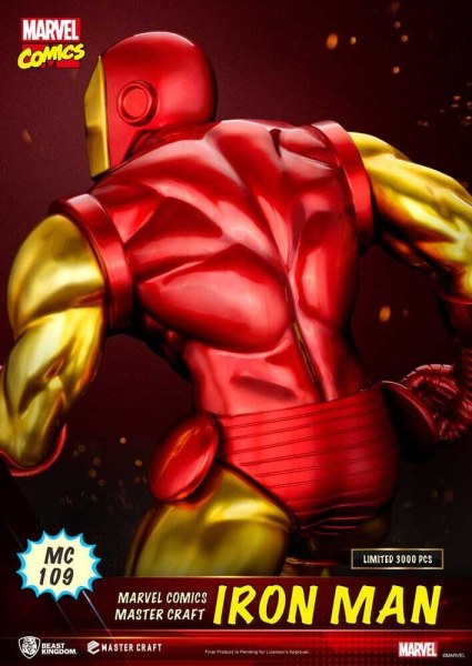 Marvel Comics Master Craft Iron Man beeldje 29 cm