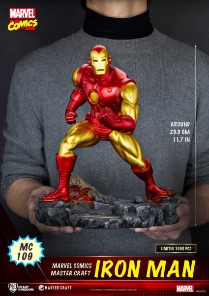 Marvel Comics Master Craft Iron Man beeldje 29 cm