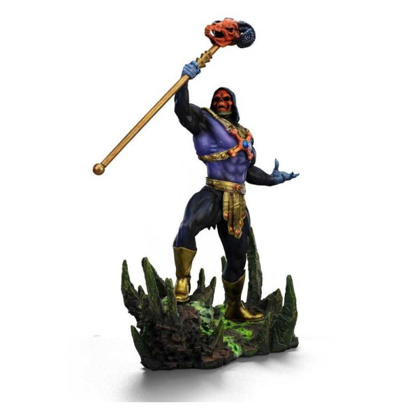 Skeletor Disco Art Scale 28 cm (exclusief verkrijgbaar bij Heo) - Iron Studios Masters of the Universe