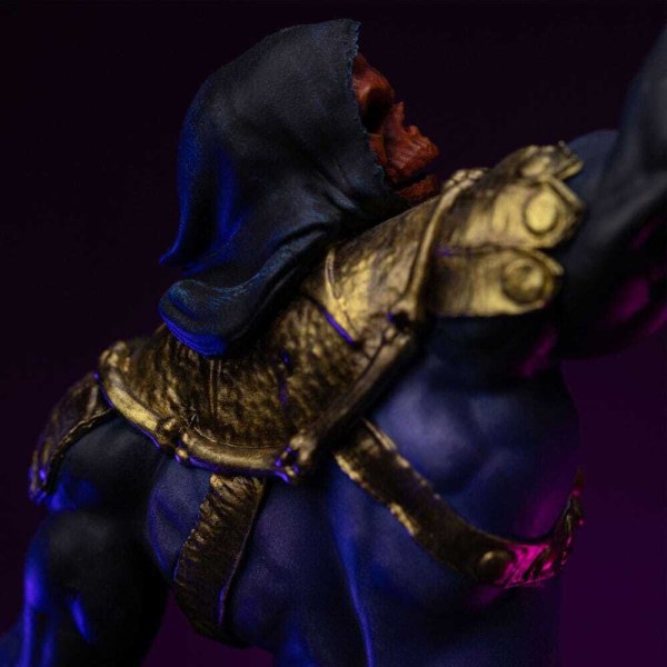 Skeletor Disco Art Scale 28 cm (exclusief verkrijgbaar bij Heo) - Iron Studios Masters of the Universe