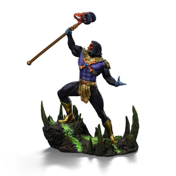 Skeletor Disco Art Scale 28 cm (exclusief verkrijgbaar bij Heo) - Iron Studios Masters of the Universe