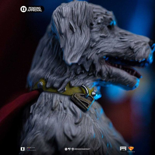 Superman & Krypto op Art Scale 32 cm - Iron Studios Superman Legacy