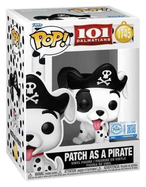 FUNKO POP! 1745 Patch (Piratenkostuum) - Disney 101 Dalmatiërs