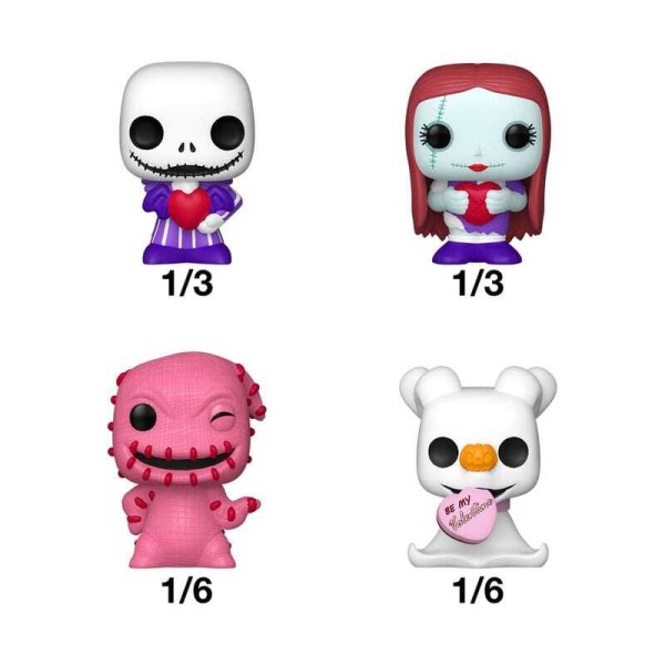 Bitty POP! mysterie Valentine's character - Disney The Nightmare Before Kerstmis