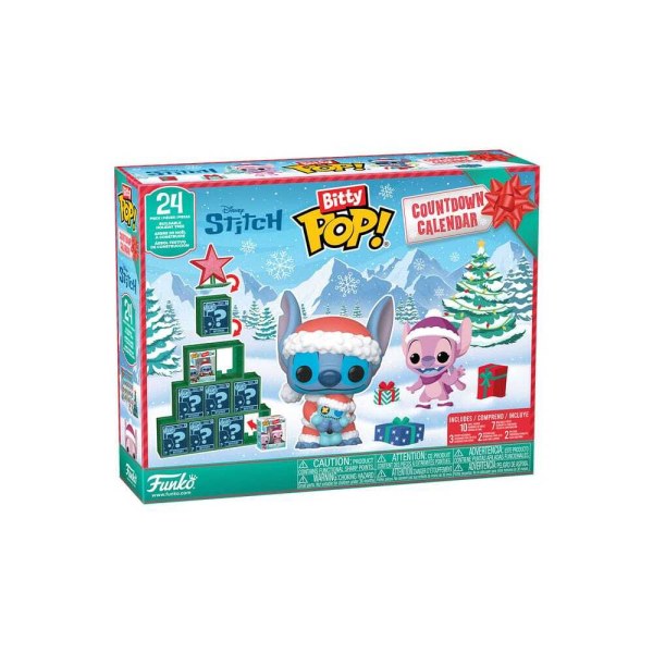 Bitty POP! Adventskalender 24 dagen Kerstmis Stitch - Disney Lilo & Stitch