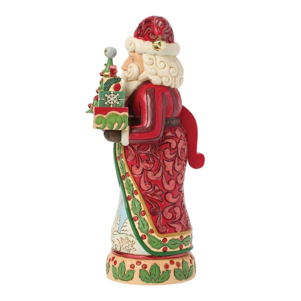 Rode en groene kerstman-notenkraker - Jim Shore