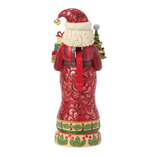 Rode en groene kerstman-notenkraker - Jim Shore