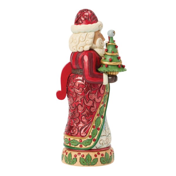 Rode en groene kerstman-notenkraker - Jim Shore
