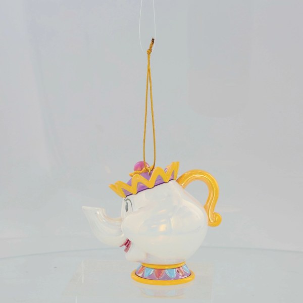 IRISEREND PVC-ORNAMENT VAN MEVROUW POTTS - DISNEY DEPARTMENT 56