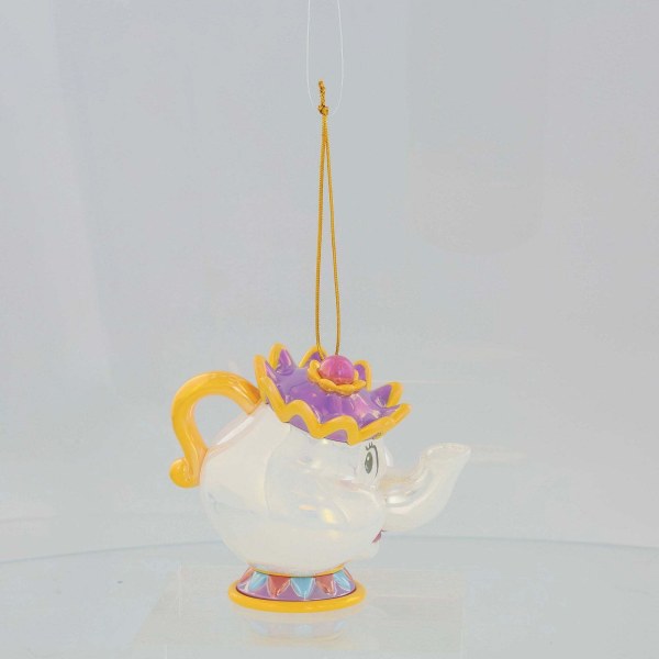 IRISEREND PVC-ORNAMENT VAN MEVROUW POTTS - DISNEY DEPARTMENT 56
