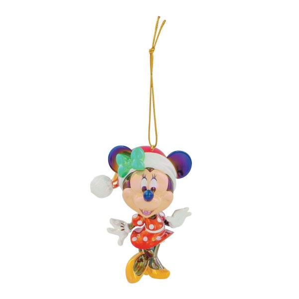 MINNIE MUIS KERSTMIS IRISEREND PVC ORNAMENT - DISNEY DEPARTMENT 56