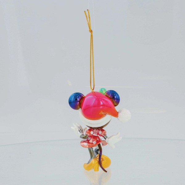 MINNIE MUIS KERSTMIS IRISEREND PVC ORNAMENT - DISNEY DEPARTMENT 56