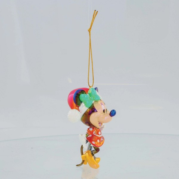 MINNIE MUIS KERSTMIS IRISEREND PVC ORNAMENT - DISNEY DEPARTMENT 56