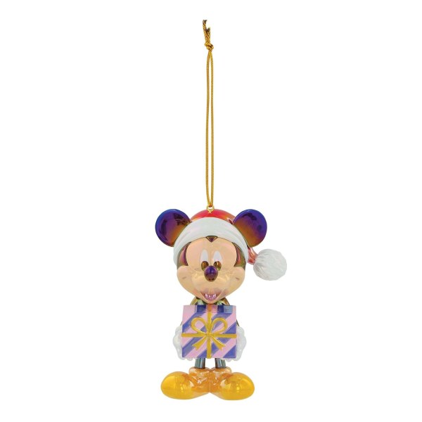 MICKEY MUIS KERSTMIS VAN IRISEREND PVC - DISNEY DEPARTMENT 56