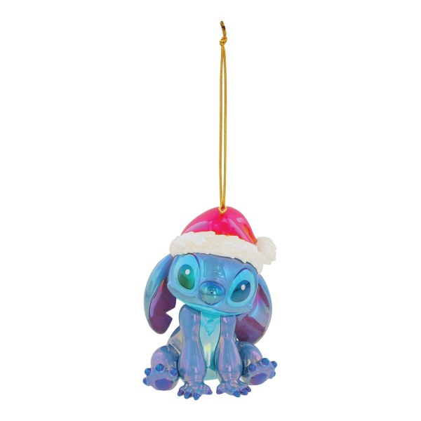STITCH KERSTMIS IRISEREND PVC ORNAMENT - DISNEY DEPARTMENT 56