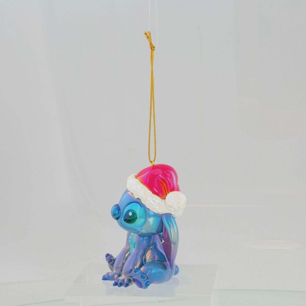 STITCH KERSTMIS IRISEREND PVC ORNAMENT - DISNEY DEPARTMENT 56