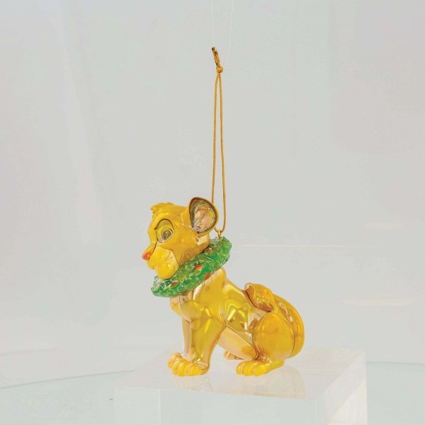 SIMBA KERSTMIS IRISEREND PVC ORNAMENT - DISNEY DEPARTMENT 56