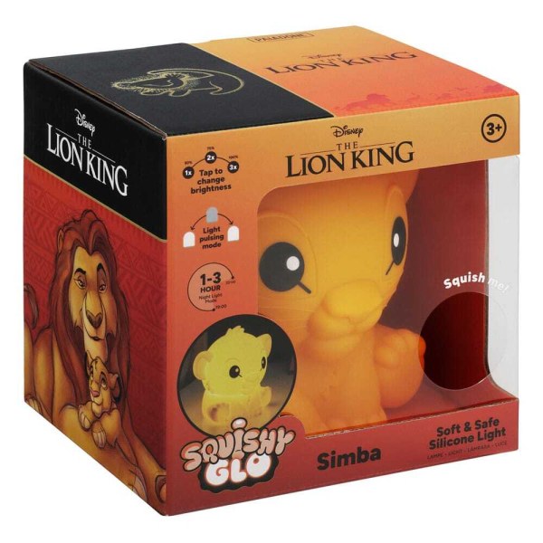 Zachte lamp Simba 15 cm - Disney The Lion King