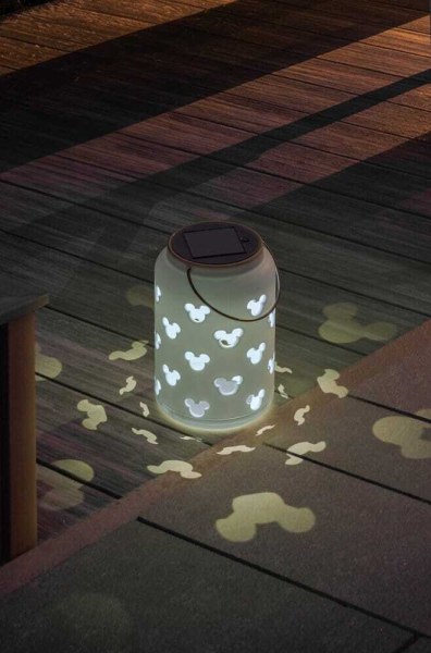 LunaGlo Mickey Muis Solar Projectielantaarn - Disney