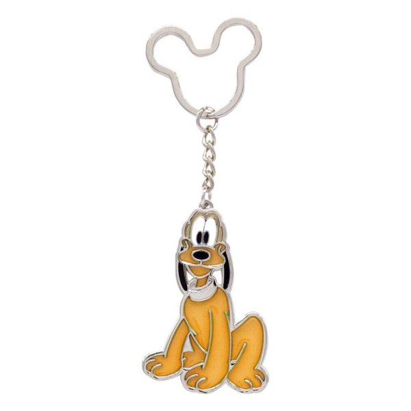 Pluto metalen sleutelhanger - Disney