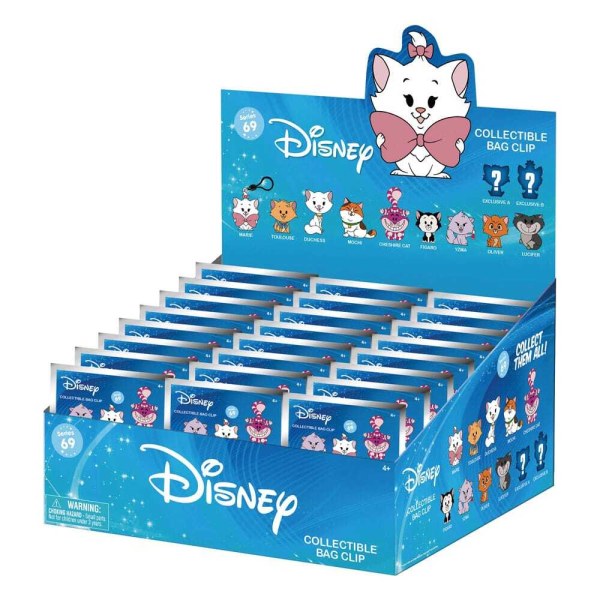3D-sleutelhangers met kattenmotief uit de serie 69 mysterie - Disney