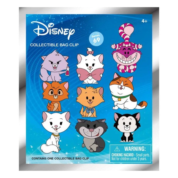 3D-sleutelhangers met kattenmotief uit de serie 69 mysterie - Disney