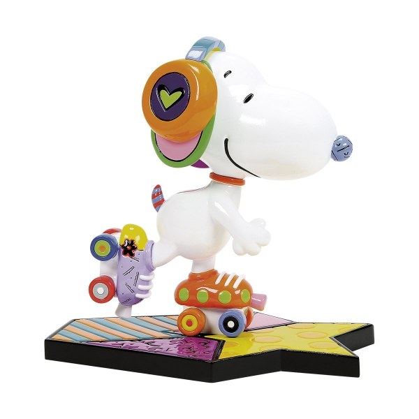 Snoopy rolschaatst - Britto Peanuts