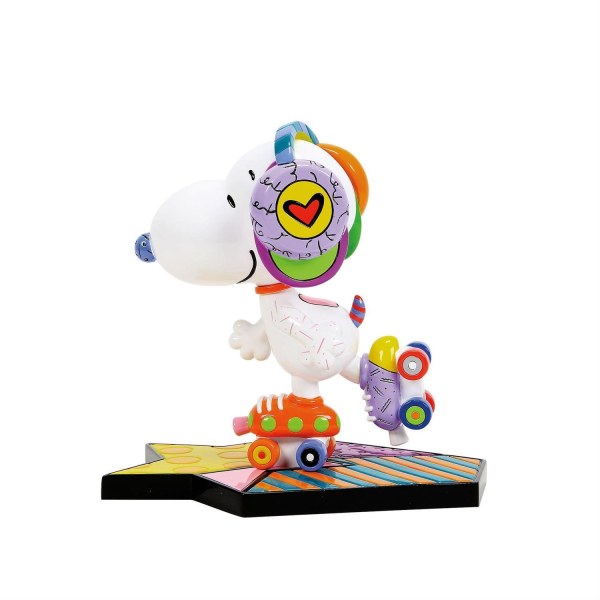 Snoopy rolschaatst - Britto Peanuts