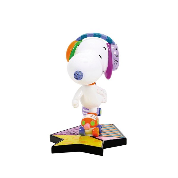 Snoopy rolschaatst - Britto Peanuts