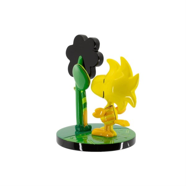 Woodstock miniatuurfiguurtje met bloem - Britto Peanuts