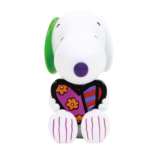 SNOOPY MET BRITTO'S HART MINI FIGUURTJE - BRITTO PEANUTS