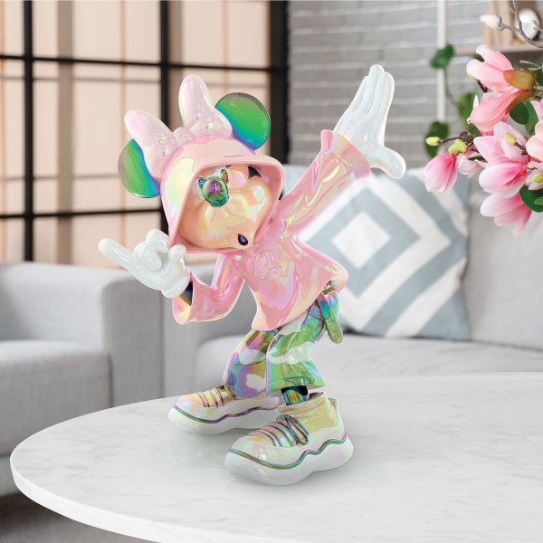 MINNIE POP MET GALVANISCHE AFWERKING - DISNEY SHOWCASE