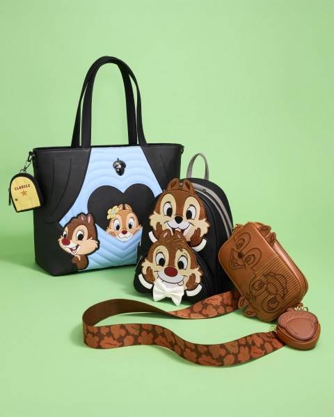 Chip and Dale Corduroy Sling Schoudedtas met Muntvakje - Disney Loungefly