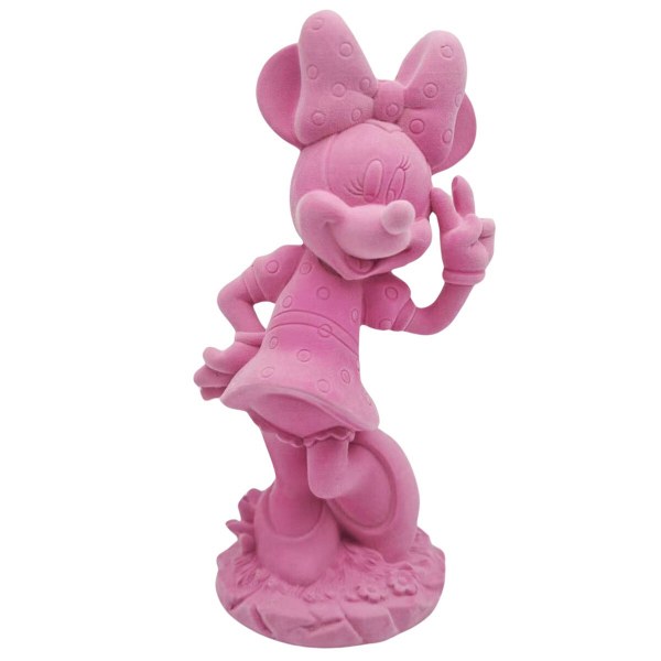 Tuinbeeld van Minnie Mouse met fluweelachtige afwerking – Disney Mickey en vrienden