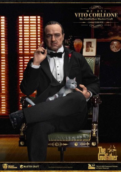 De Godfather Vito Corleone Master Craft beeldje 31 cm