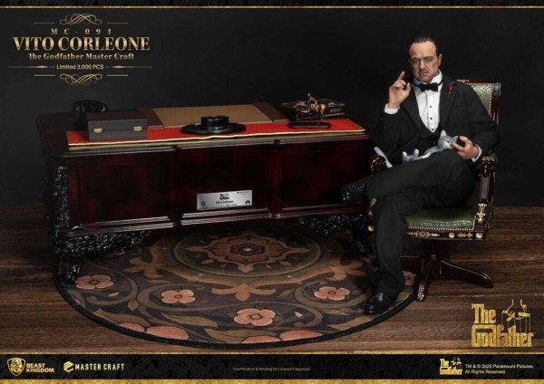 De Godfather Vito Corleone Master Craft beeldje 31 cm