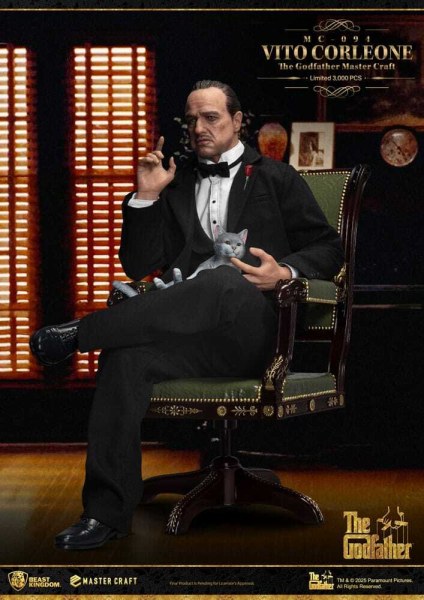 De Godfather Vito Corleone Master Craft beeldje 31 cm