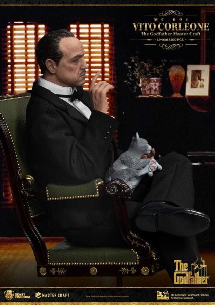 De Godfather Vito Corleone Master Craft beeldje 31 cm