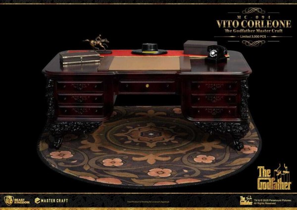 De Godfather Vito Corleone Master Craft beeldje 31 cm