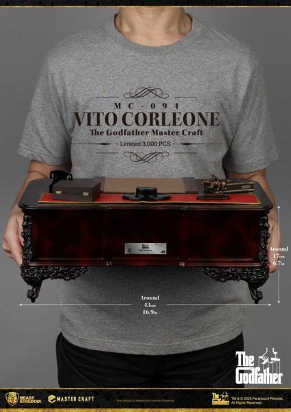 De Godfather Vito Corleone Master Craft beeldje 31 cm