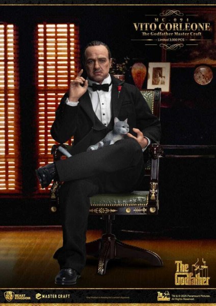 De Godfather Vito Corleone Master Craft beeldje 31 cm
