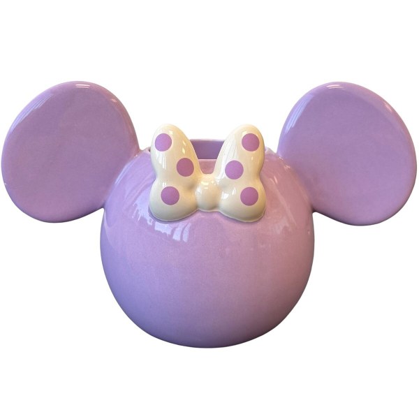 3D bloempot Minnie in paars, 5 cm – Disney
