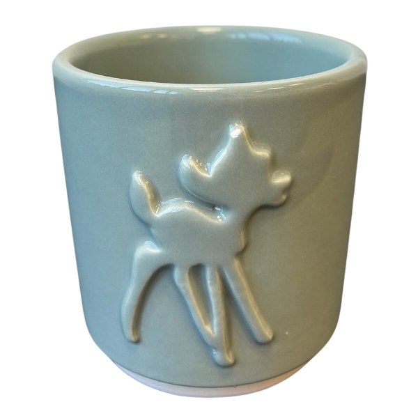 Bloempot met reliëf van Bambi 8 cm – Disney