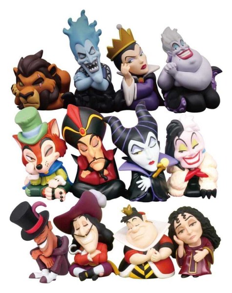 Schurken Blind bag Twinchees Lil' Sleeper figuurtje 5 cm - Disney Villains