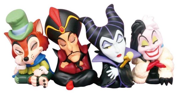 Schurken Blind bag Twinchees Lil' Sleeper figuurtje 5 cm - Disney Villains