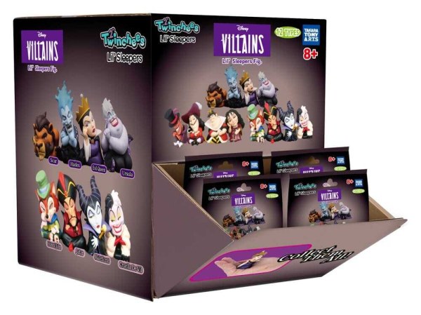 Schurken Blind bag Twinchees Lil' Sleeper figuurtje 5 cm - Disney Villains